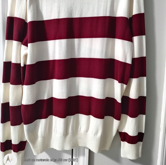 Men's Tommy Hilfiger Stripped Sweater - Picture 5 of 5